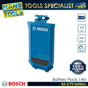 Bosch BA 3.7V 1Ah Battery Pack for GLM/GLL/GMS