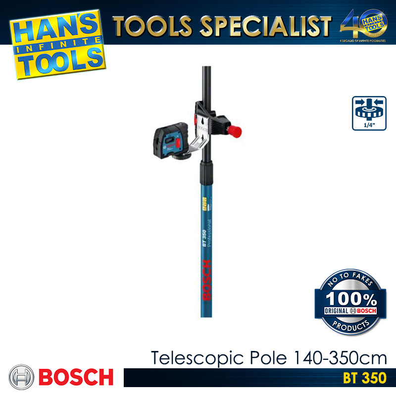 Bosch BT 350 Telescopic Pole 140-350cm