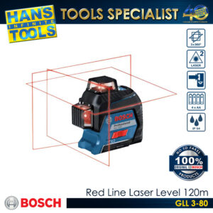 Bosch GLL 3-80 Red Line Laser Level