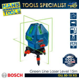 Bosch GLL 50-15 XG Green Line Laser Level 15m