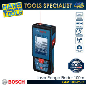 Bosch GLM 100-25 C Laser Range Finder 100m