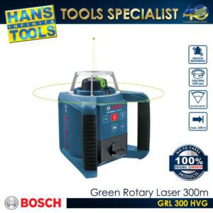 Bosch GRL 300 HVG Green Rotary Laser 300m