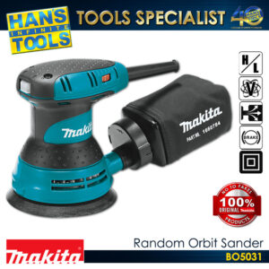 Makita BO5031 Random Orbit Sander 123mm (4-7/8") 300W