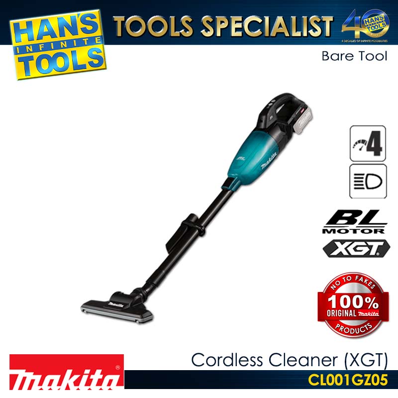 Makita CL001GZ05 Cordless Cleaner (Brushless) 730ml XGT 40Vmax (Bare Tool)