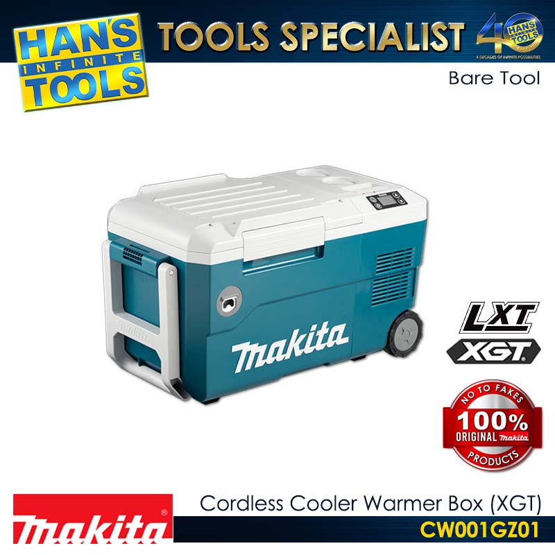 Makita CW001GZ01 Cordless Cooler Warmer Box 20L XGT/LXT 40Vmax