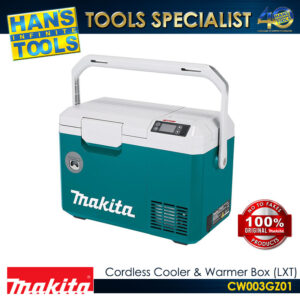 Makita CW003GZ01 Cordless Cooler Warmer Box (BLUE) 7L 40V max XGT/18V LXT (Battery and Charger are sold separately)