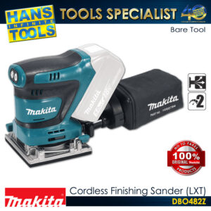 Makita DBO482Z Cordless Finishing Sander 1/4 Sheet 18V LXT (Bare Tool only)
