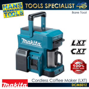 Makita DCM501Z Cordless Coffee Maker 18V LXT/12V max CXT (Battery and Charger are sold separately)