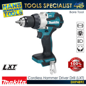 Makita DHP489Z Cordless Hammer Driver Drill Brushless 13mm (1/2") 80mm (700 in-lbs) 18V LXT (Bare Tool only)