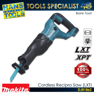 Makita DJR186Z Cordless Recipro Saw 32mm (1-1/4") LXT 18V (Bare Tool only)
