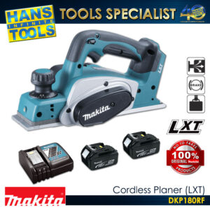 Makita DKP180RF Cordless Planer 82mm (3-1/4") LXT 18V [Kit Set]