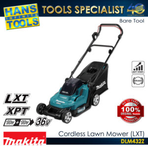 Makita DLM432Z Cordless Lawn Mower 430mm (17") LXT 18V (Bare Tool)