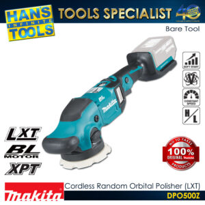 Makita DPO500Z Cordless Brushless Random Orbit Polisher 125mm (5") LXT 18V [Bare tool only]