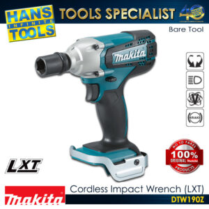 Makita DTW190Z Cordless Impact Wrench 12.7mm (1/2") 190Nm LXT 18V [Bare tool only]