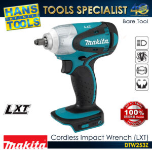 Makita DTW253Z Cordless Impact Wrench 9.5mm (3/8") 210Nm LXT 18V (Bare Tool only)