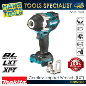 Makita DTW700Z Cordless Brushless Impact Wrench 12.7mm (1/2") 700Nm LXT 18V [Bare tool only]