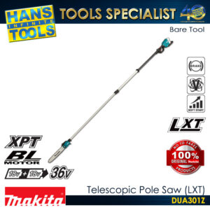 Makita DUA301Z Cordless Telescopic Pole Saw 300mm (12") LXT 18V x2 (36V) [Bare Tool only]