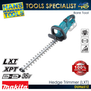 Makita DUH651Z Cordless Hedge Trimmer 650mm (25-1/2") LXT 18 x2 (36V) [Bare Tool only]