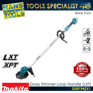 Makita DUR194ZX1 Cordless Grass Trimmer Loop Handle LXT 18V (Bare Tool)