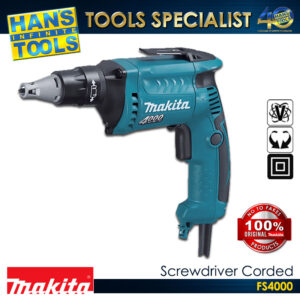 Makita FS4000 Screwdriver Corded 3/16" 570W