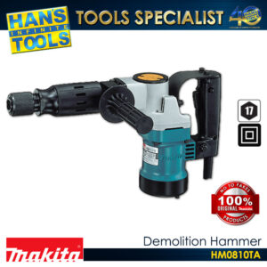 Makita HM0810TA Demolition Hammer Hex 17mm 900W