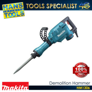 Makita HM1306 Demolition Hammer 30mm Hex Shank (1-3/16") 1510W