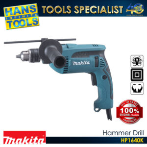 Makita HP1640K Hammer Drill 16mm (5/8") 680W