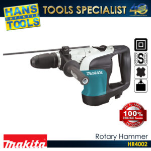Makita HR4002 Rotary Hammer SDS Max (6.2J), 4.57ft. 1050W
