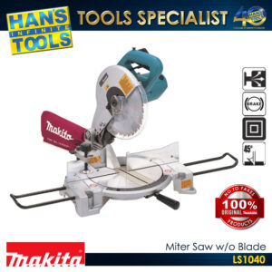 Makita LS1040SET Miter Saw w/ Blade 255-260mm (10”-10-1/4”) 1650W