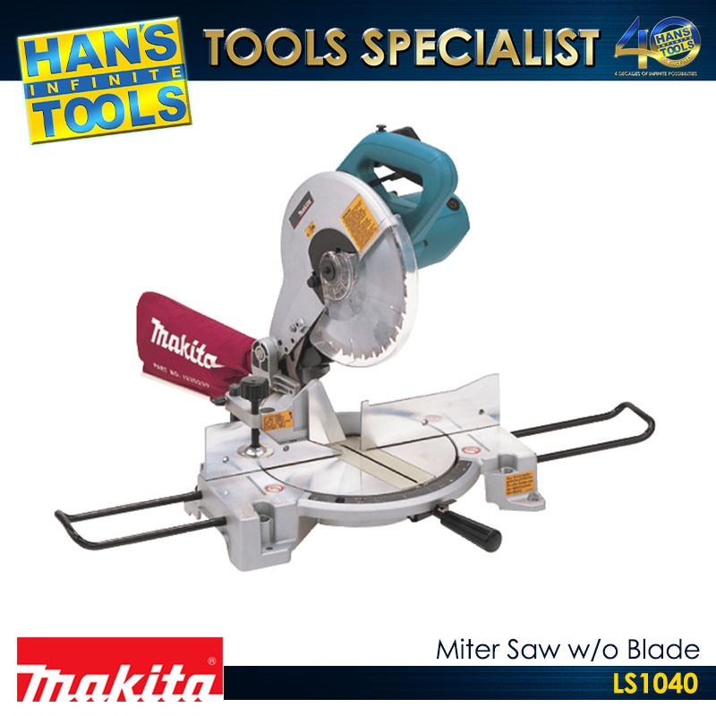 Makita LS1040SET Miter Saw w/ Blade 255-260mm (10”-10-1/4”) 1650W - Image 2