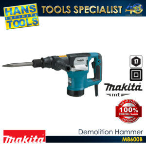 Makita M8600B Demolition Hammer MT-Series 17mm 900W