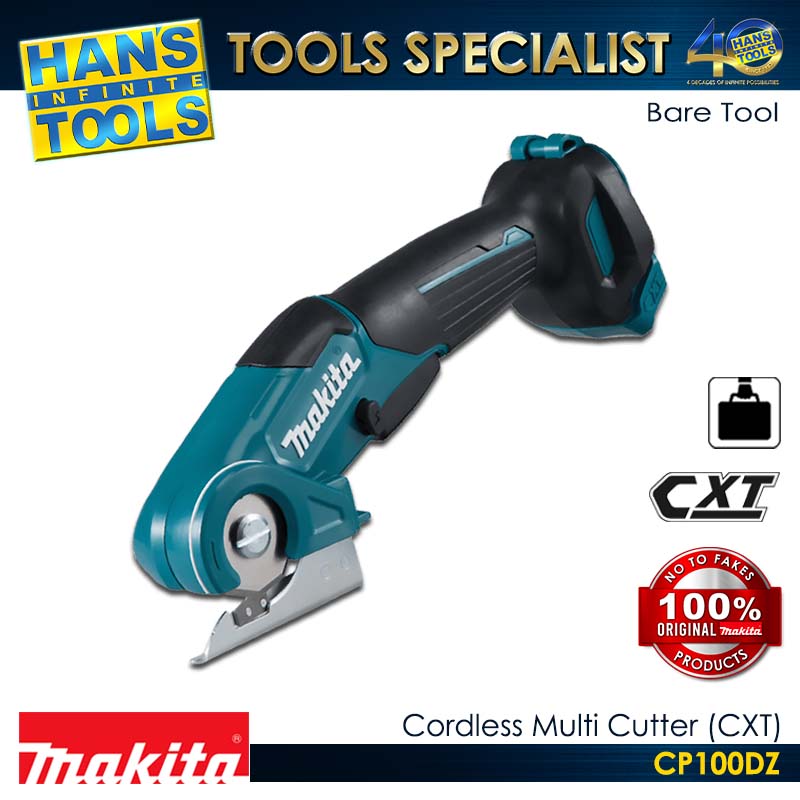 Makita CP100DZ Cordless Multi Cutter 6mm (1/4") CXT 12V (Bare Tool)
