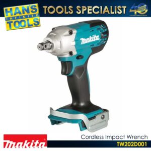 Makita TW202D001 Cordless Impact Wrench 12.7mm (1/2") G-Battery 18V [Kit Set]