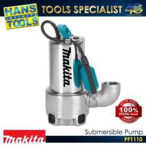 Makita PF1110 Submersible Pump 40mm (1-9/16″) 1100W