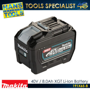 Makita BL4080F 8.0Ah Battery 40Vmax XGT Li-Ion [191X65-8]