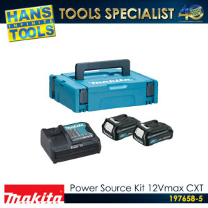 Makita 197658-5 Power Source Kit 12Vmax CXT in MAKPAC Connector Case [MKP1SA122]