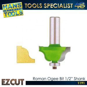 EZ CUT Roman Ogee bit 1/2" Shank