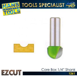 EZ CUT Core Box 1/4" Shank