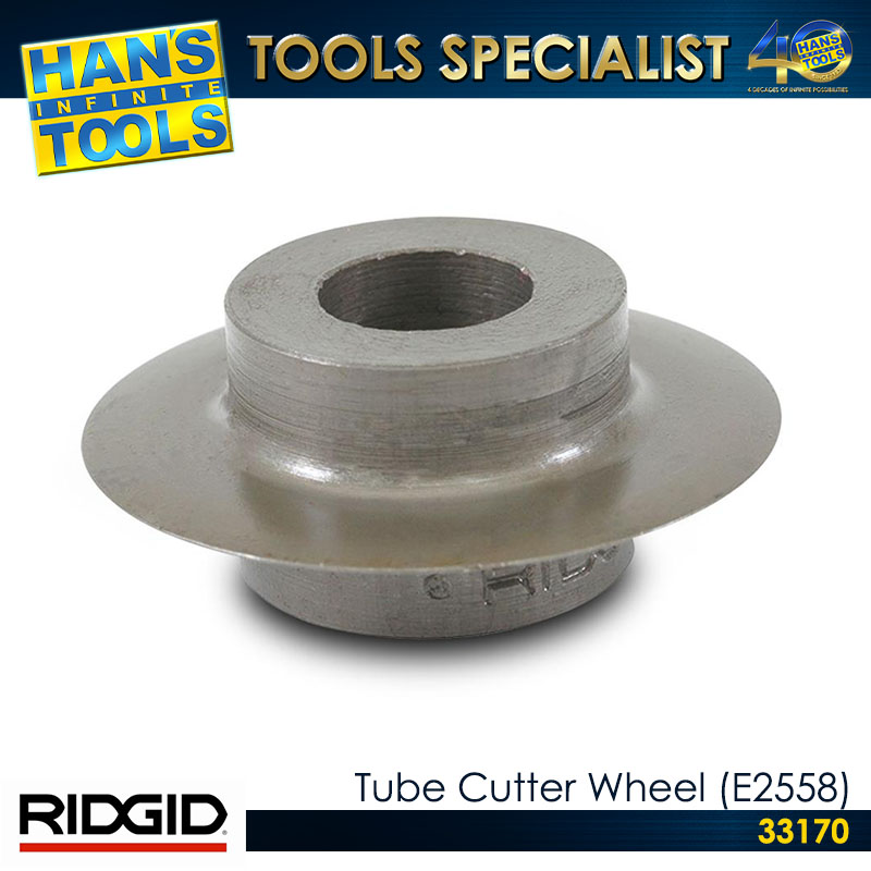 Ridgid 33170 Heavy Duty High Grade Steel 0.220" Thin Cutter Wheel [E2558]