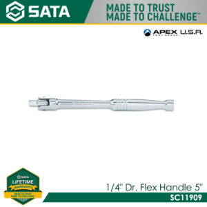 SATA SC11909 1/4" Dr. Flex Handle 5"