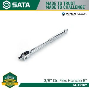 SATA SC12909 3/8" Dr. Flexible Handle 8"