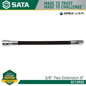 SATA SC12922 3/8" Flex Extension 8"