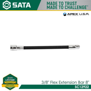 SATA SC12922 3/8" Flex Extension Bar 8"