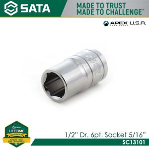 SATA 1/2" Dr. 6pt. Socket