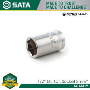 SATA 1/2" Dr. 6pt. Socket