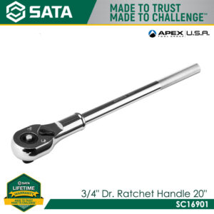 SATA SC16901 3/4" Dr. Ratchet Handle 20"