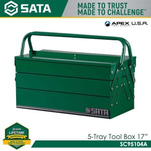 SATA SC95104A 5-Tray Tool Box 17"