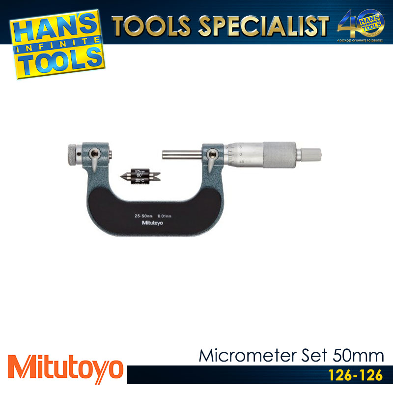 Mitutoyo Micrometer Set 50mm [126-126]