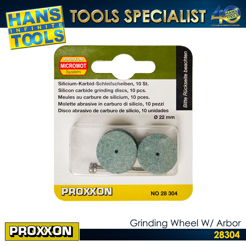 Proxxon Grinding Wheel w/Arbor [28304]