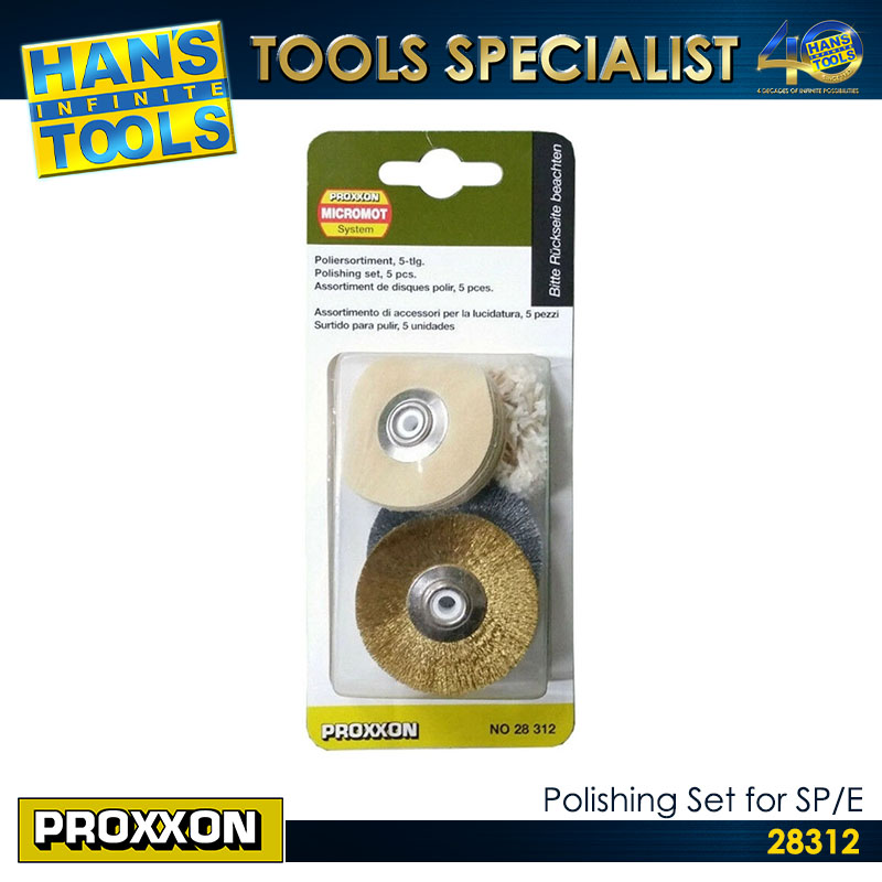 Proxxon Grinding Polishing Set for SP/E [28312]